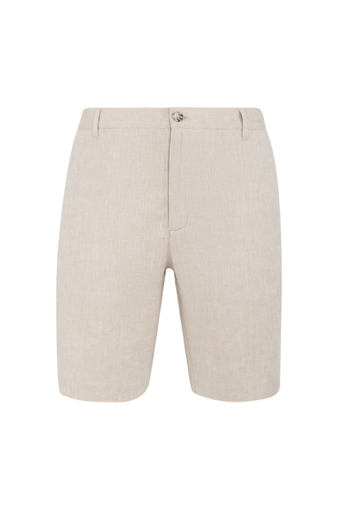 Valter Shorts Linen stretch herringbone shorts