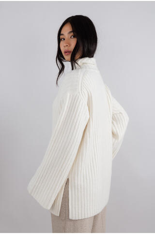 Vanya Sweater Rib knit t-neck