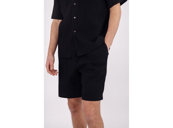 Yerik Shirt Black M Cotton crepe SS shirt 