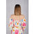 Flora Dress Watercolour blossom AOP L Linen AOP blouse 