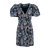 Bambi Dress AOP Night Bloom M Print wrap dress 