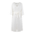 Hedvig Dress White S Tie belt midi dress 