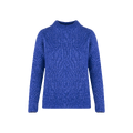 Alaya Sweater Blue Lolite XS Mohair sweater