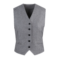 Alenka Waistcoat Grey S Wool stretch waistcoat
