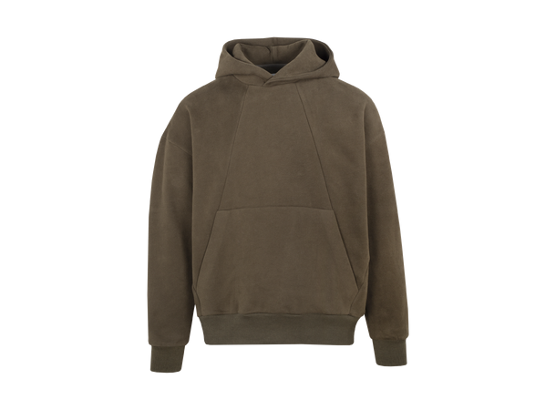 Antony Hoodie Olive L Soft brushed hoodie 