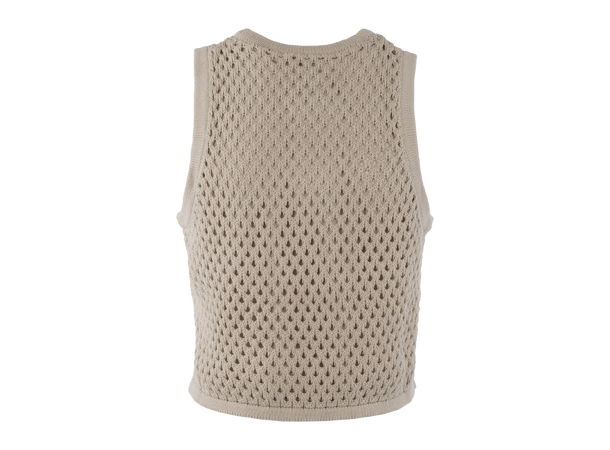 Astrid Top Sand L Crochet tank top 