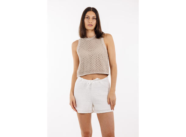 Astrid Top Sand L Crochet tank top 