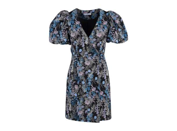 Bambi Dress AOP Night Bloom M Print wrap dress