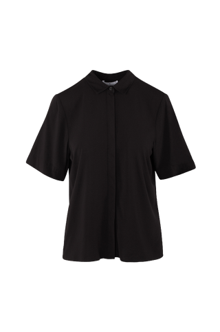 Bridget SS Shirt Basic SS stretch blouse