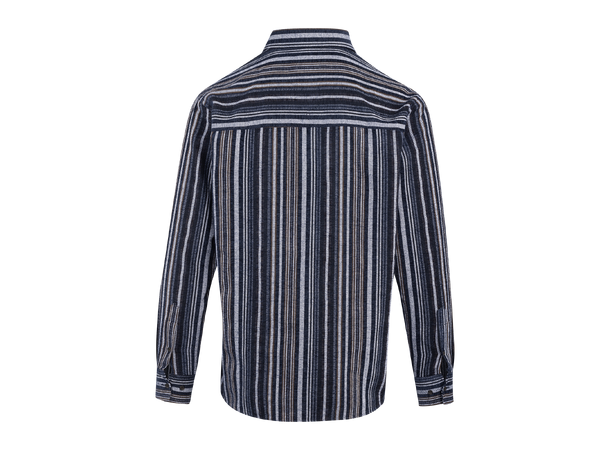 Cedrik Shirt Navy M Striped boxy shirt 