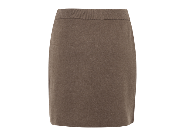 Crystia Skirt Brown S Viscose knit skirt 