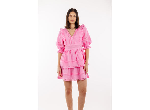 Felippa Dress Sachet Pink S Short lace dress 