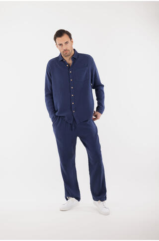 Franki Pants Cotton gauze loose pants