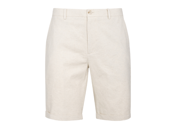 Hugo Shorts Light Sand M Linen stretch shorts 