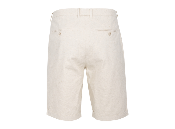 Hugo Shorts Light Sand M Linen stretch shorts 