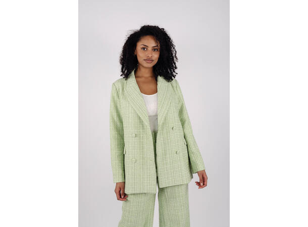 Leonora Jacket Pistachio S Boucle blazer 