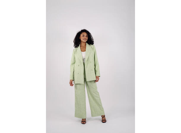 Leonora Jacket Pistachio S Boucle blazer 