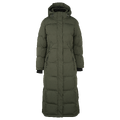 Liv Coat Olive Night XL Padded channels coat