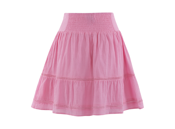 Mikela Skirt Sachet Pink S Crinkle cotton mini skirt 