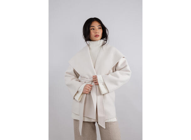 Short wrap jacket top
