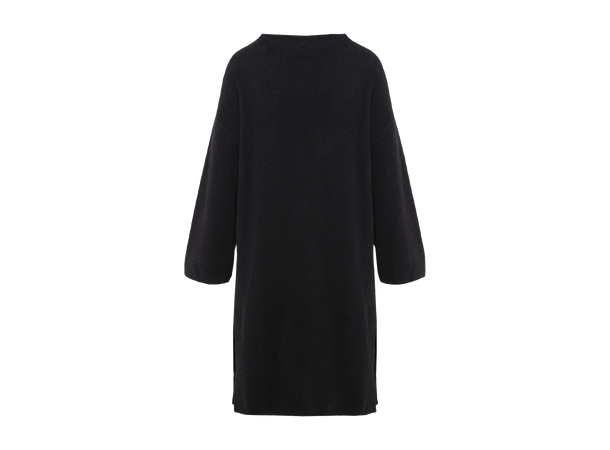 Parisa Dress Black XS Teddy wool knit dress 