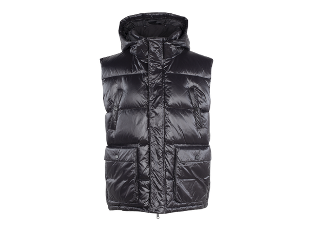 Sidney Down Vest Black M Down Padded vest 