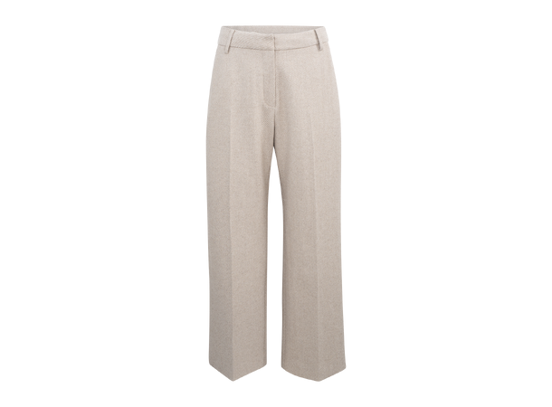 Vivian Pants Sand L Heavy wool pants 