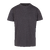 Bruno R-neck Tee Dark Grey Melange L Organic cotton R-neck t-shirt 