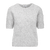 Abby Top Light Grey S Alpaca SS tee 