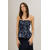 Brielle Corset Top Denim M Denim pettern corset top 