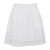 Ailin Skirt White S Skirt with ruffles 