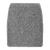 Phoebe Skirt Dark Grey S Furry mohair mini skirt 