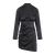 Isabel Dress Black S Satin party dress 