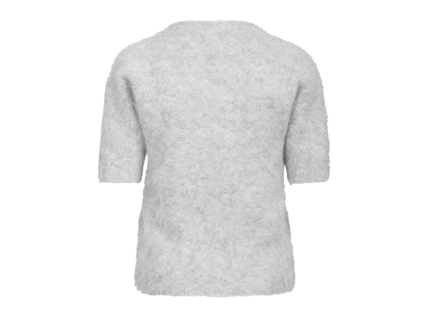 Abby Top Light Grey S Alpaca SS tee 