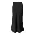 Angelika Skirt Black XS Satin slip skirt