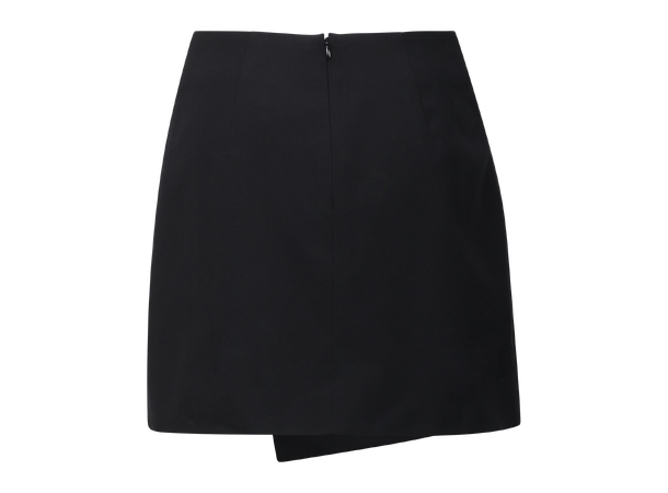 Aurora Skirt Black XL Wool wrap skirt 