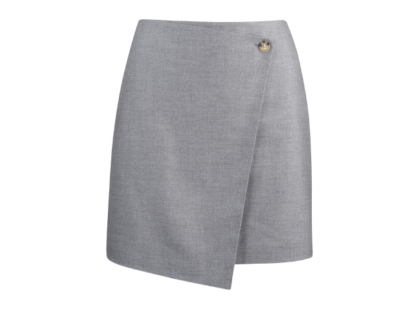 Aurora Skirt Black XL Wool wrap skirt 