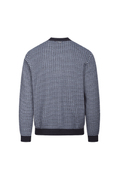 Axton Sweater Jaquard button sweater