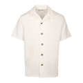 Baggio Shirt White M Camp collar SS shirt