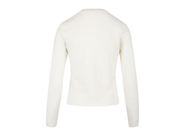 Candi Cardigan Cream S Short merino wool cardigan 
