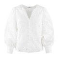 Consuela Blouse White L Embroidery anglaise blouse