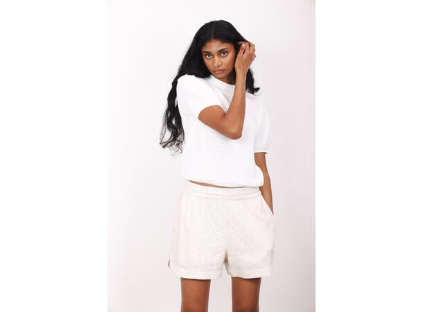 Edda Shorts Light Sand M Linen/Viscose shorts 