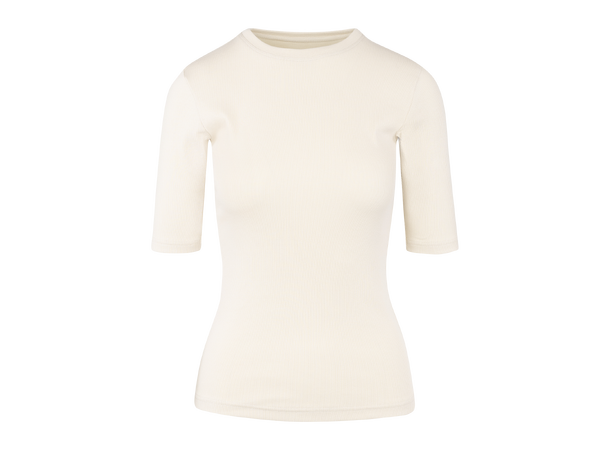 Gaia Top Sand S Rib SS Tee 