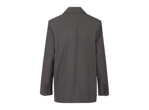 Inez Blazer Brown S Flannel power blazer 