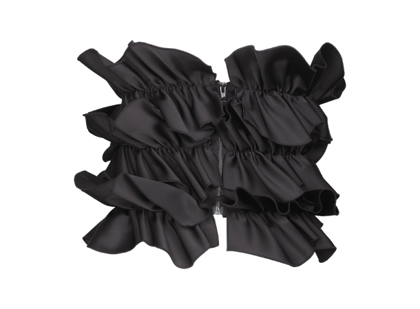 Juliet Bustier Top Black S Sculpted bustier top 