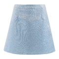 Kara Skirt Blue XS Glitter skirt