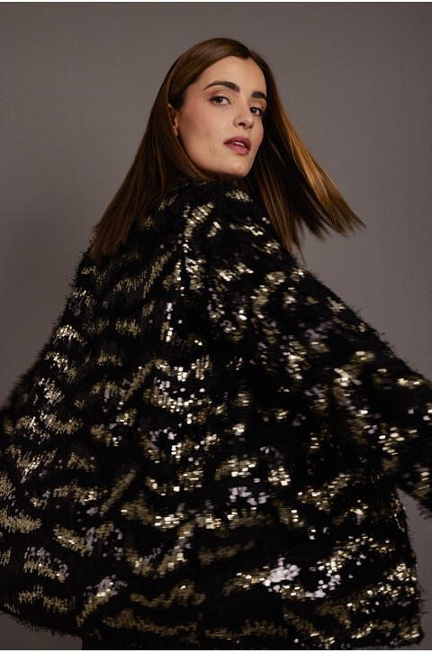 Kaxi Shirt Oversized sequins shirt