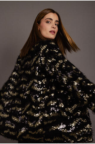 Kaxi Shirt Oversized sequins shirt