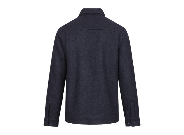 Lavo Overshirt Dark Navy M Boiled wool overshirt 
