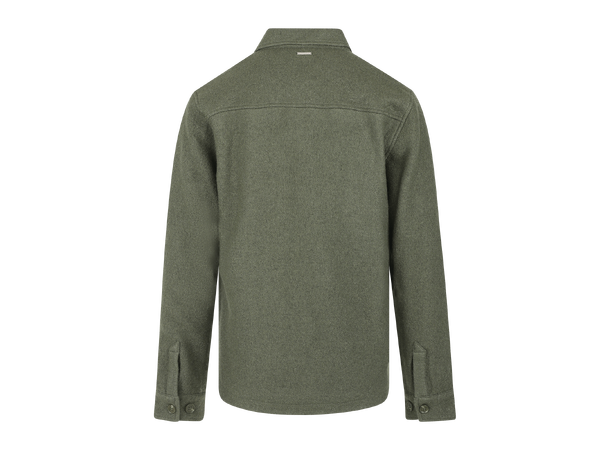 Lavo Overshirt Olive S Boiled wool overshirt 